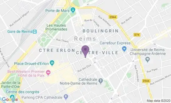 Localisation Mtre Jean Baptiste Fabienne