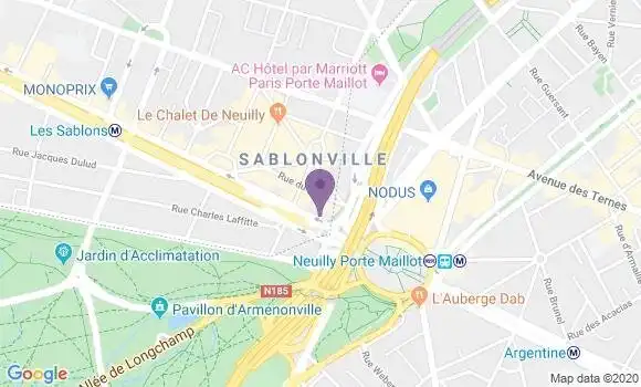 Localisation Mtre Courbatere de Gaudric Bénédicte