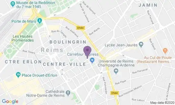 Localisation Mtre Lallemant Bif Lydie