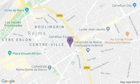 Localisation Mtre Manni Carole