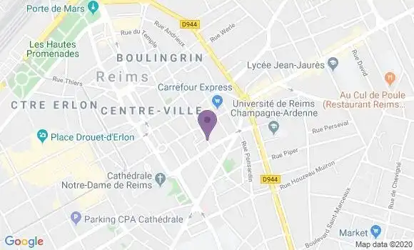 Localisation Mtre Maudiere Emmanuelle
