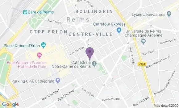 Localisation Mtre Morel Antoine