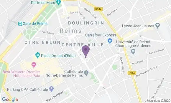 Localisation Mtre Moreno Isabelle