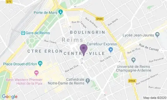 Localisation Mtre Pottier Nathalie