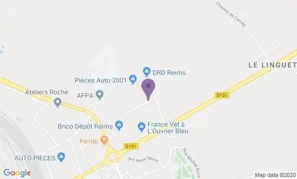Localisation Mtre Prez Xavier
