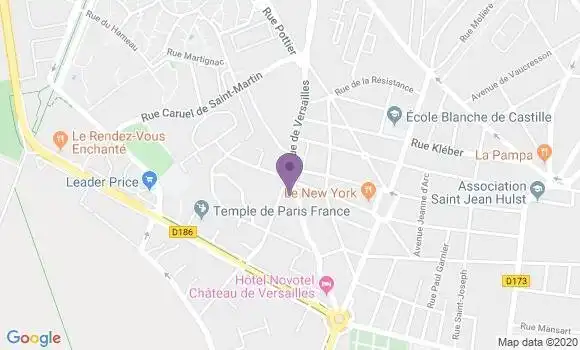Localisation Mtre Delaunay Jeanne Marie