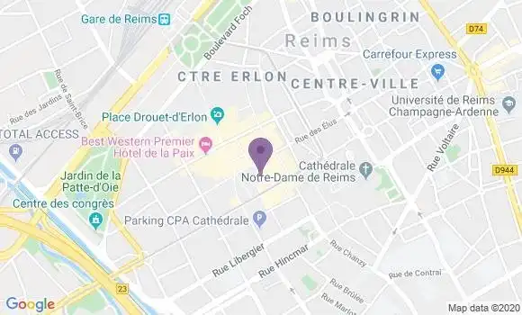 Localisation Mtre Regnier Cécile
