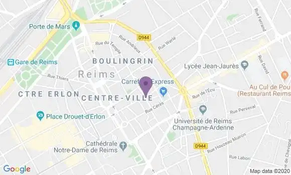 Localisation Mtre Rieg Pascal