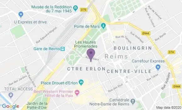 Localisation Mtre Saintpere Brigitte