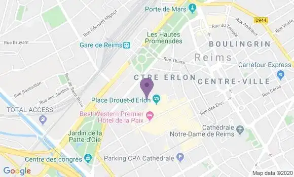 Localisation Mtre Thieffry Laurent
