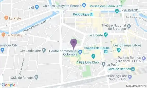 Localisation Mtre Alexandre Isabelle