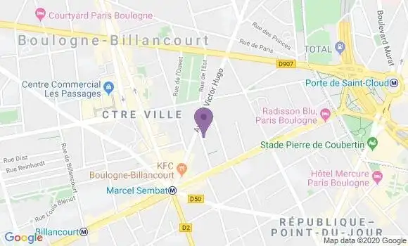 Localisation Mtre Dinglor Lucette