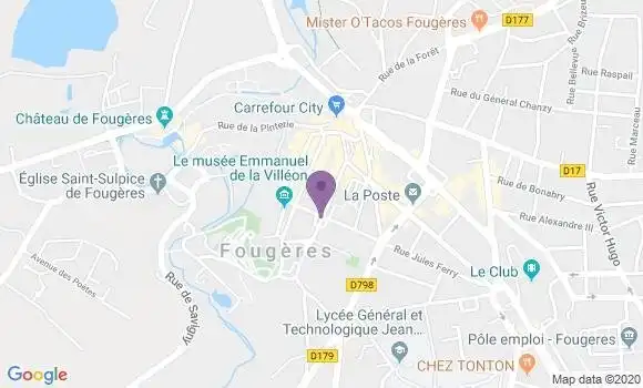 Localisation Mtre Alexandre Jean Marie