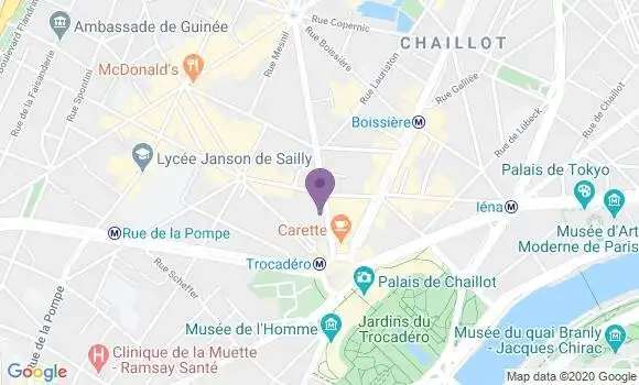 Localisation Mtre Dugas Emilie