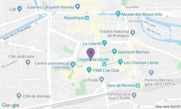 Localisation Mtre Berthelot Parrad Jean Yves