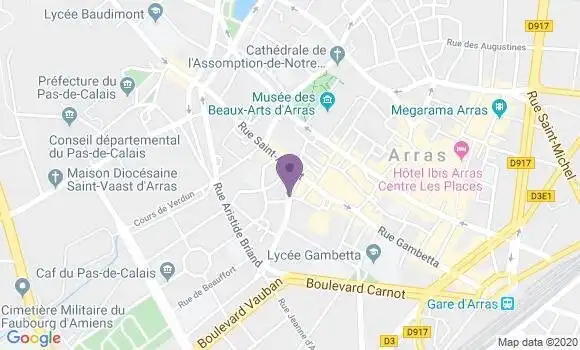 Localisation Mtre Delcourt Anne