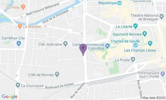 Localisation Mtre Bouvier Yannick