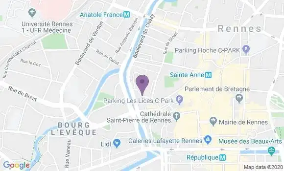 Localisation Mtre Browaeys Karine
