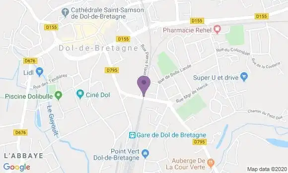Localisation Mtre Brunet Catherine