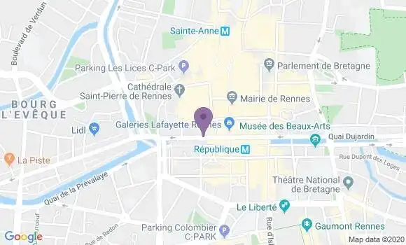 Localisation Mtre Chenais Sylvie