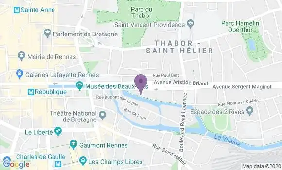 Localisation Mtre Collet Esther