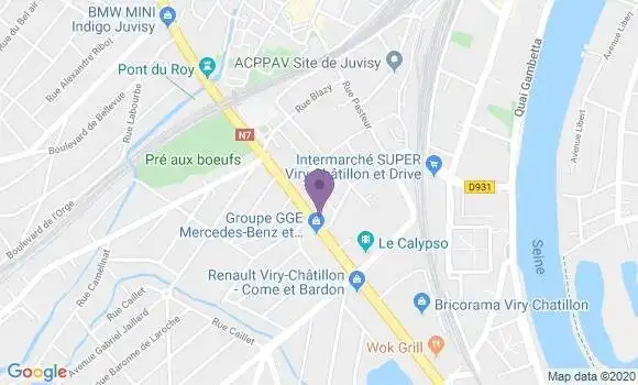 Localisation Mtre Fevrier Julien