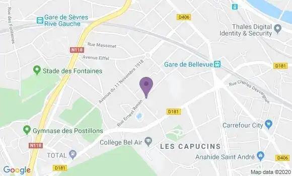 Localisation Mtre Galibert Arnaud