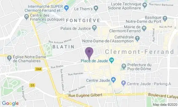 Localisation Mtre Garnier Camille
