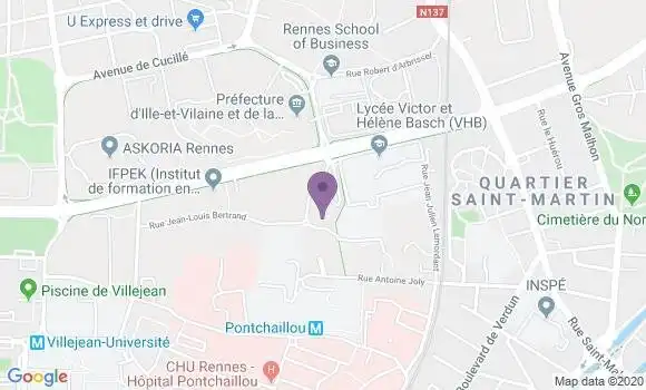 Localisation Mtre Drillet Laurent