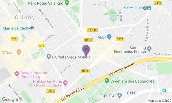 Localisation Mtre Gascon Christine