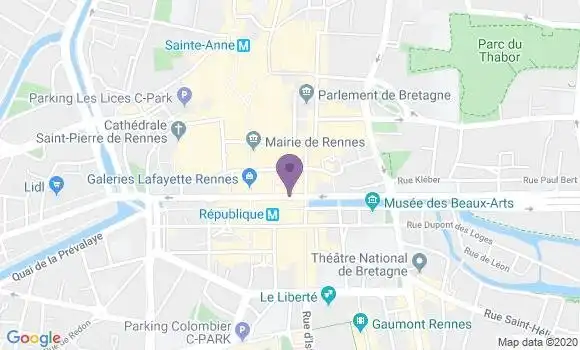 Localisation Mtre Fleck Constance