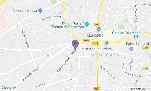 Localisation Mtre Genot Delbecque Françoise