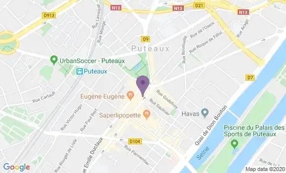 Localisation Mtre Gerard Philippe