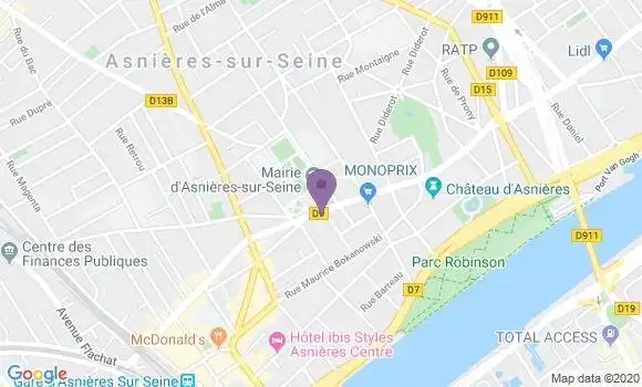 Localisation Mtre Ginioux Georges