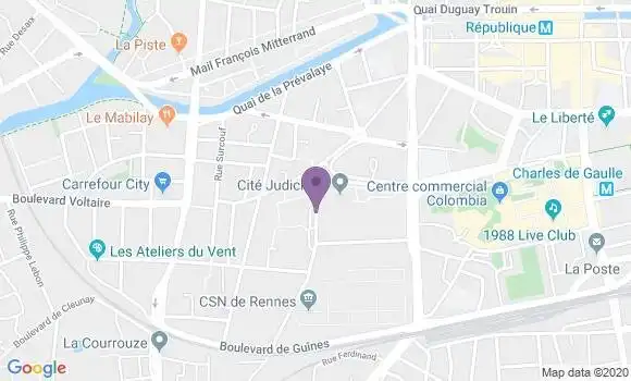 Localisation Mtre Guillaudeux Karine