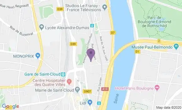 Localisation Mtre Girod Level Amandine