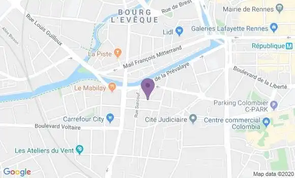 Localisation Mtre Hersart De La Villemarque François