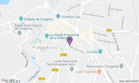 Localisation Mtre Herve Hélène