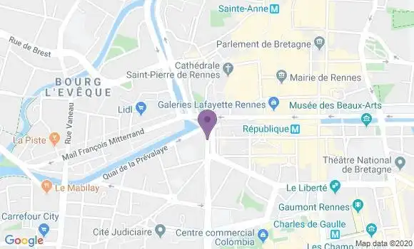 Localisation Mtre Jaguenet Marie France