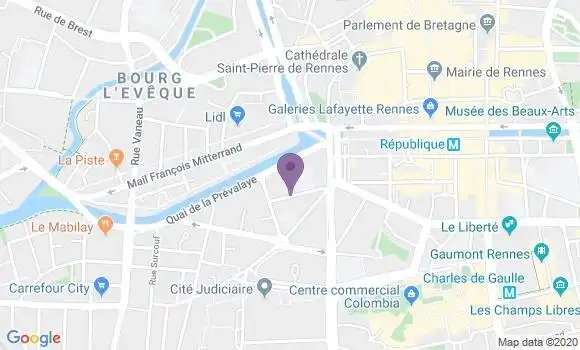 Localisation Mtre Jamier Javaudin Florence