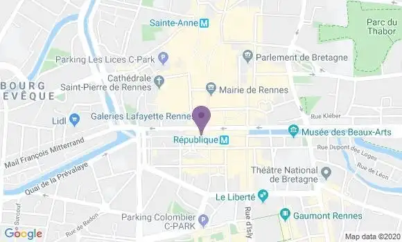 Localisation Mtre Jarnigon Greteau Christine