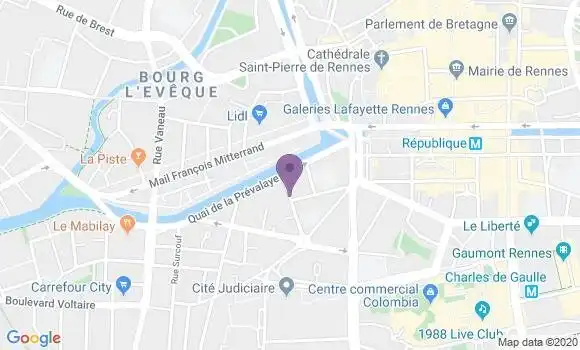 Localisation Mtre Josse Tiriau Catherine