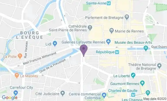 Localisation Mtre Larzul Claude