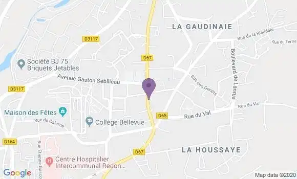 Localisation Mtre Le Dressay Catherine