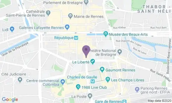 Localisation Mtre Le Strat Gaëlle