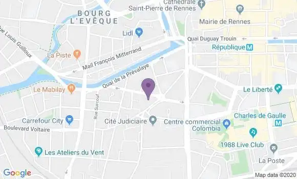 Localisation Mtre Leclercq Erwan