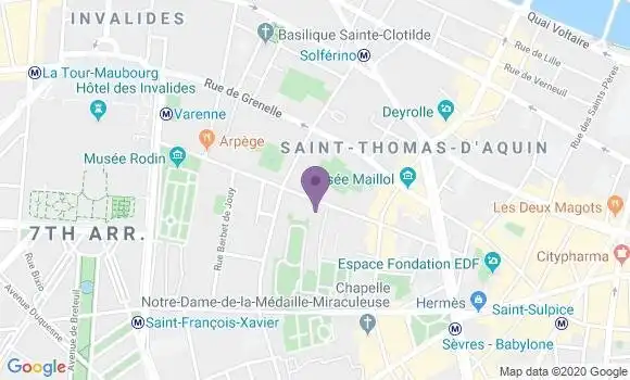 Localisation Mtre Guillot Tantay Sophie