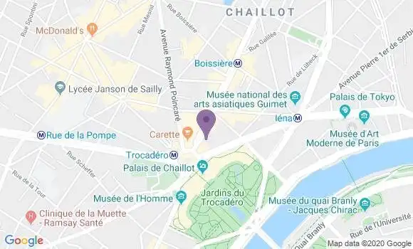 Localisation Mtre Guyard Bénédicte