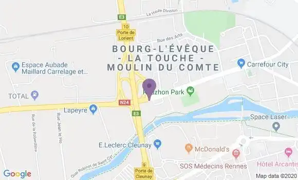 Localisation Mtre Lozac
