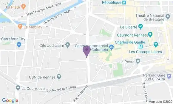 Localisation Mtre Magguilli Bruno